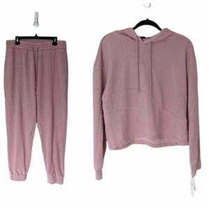 7 FOR ALL MANKIND Blush Sweater Jogger Set